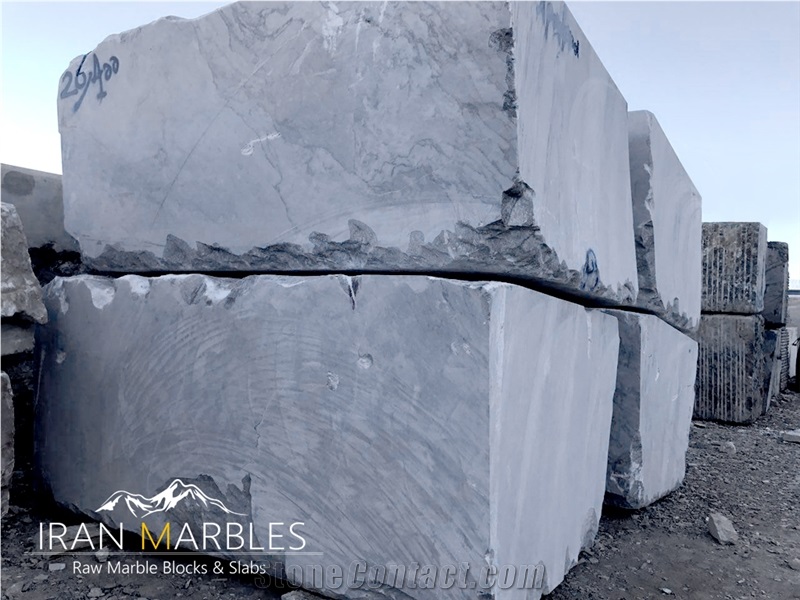 Aligudarz White Marble Blocks